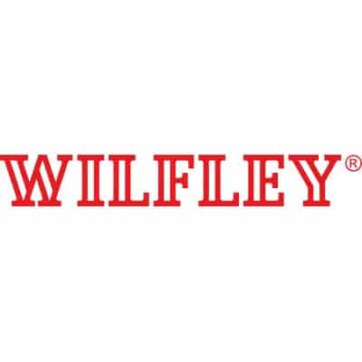 The word WILFLEY is displayed in bold, red capital letters with a registered trademark symbol at the end.